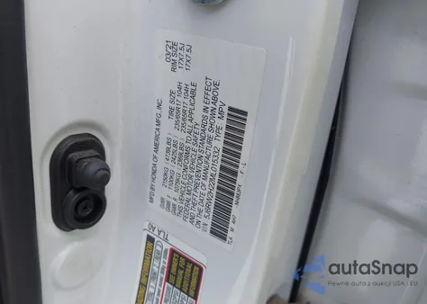 2021 Honda Cr-V Awd Lx z USA, uszkodzony, nr VIN 5J6RW2H22ML015332